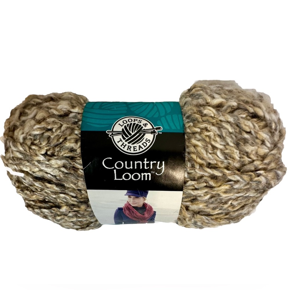 Loops‎ & Threads Country Loom Yarn #211001 Shale 5oz. / 104 yards Chunky Earthy